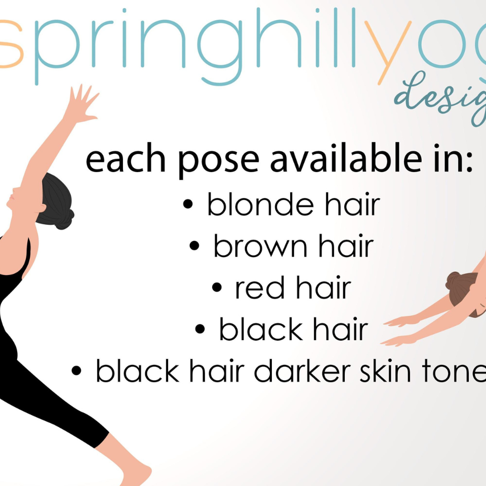 Yoga Class Planner – Illustrated eBook & Vector Set