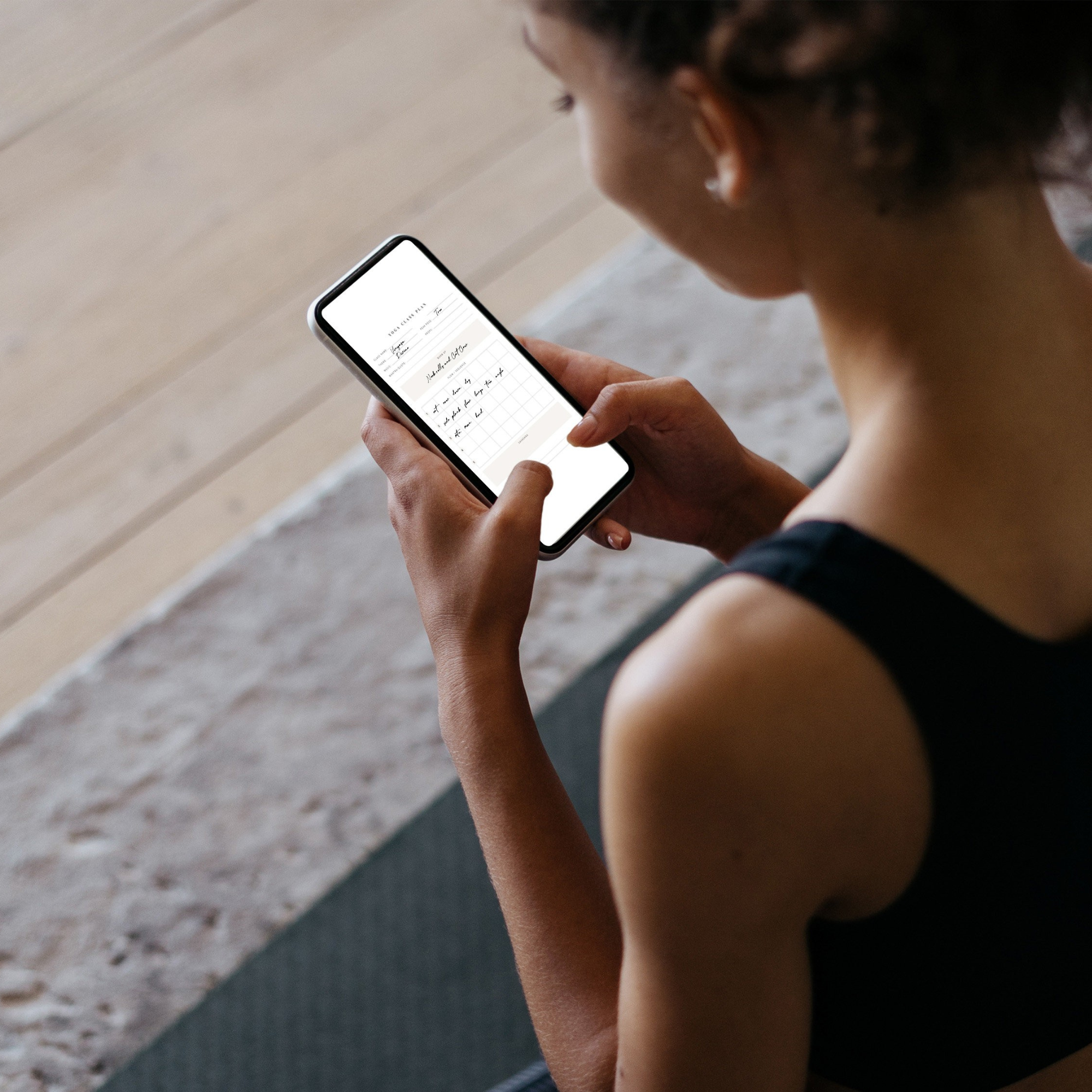 Yoga Class Planner – KDP Interior (PDF, AI, Editable & Print Ready)