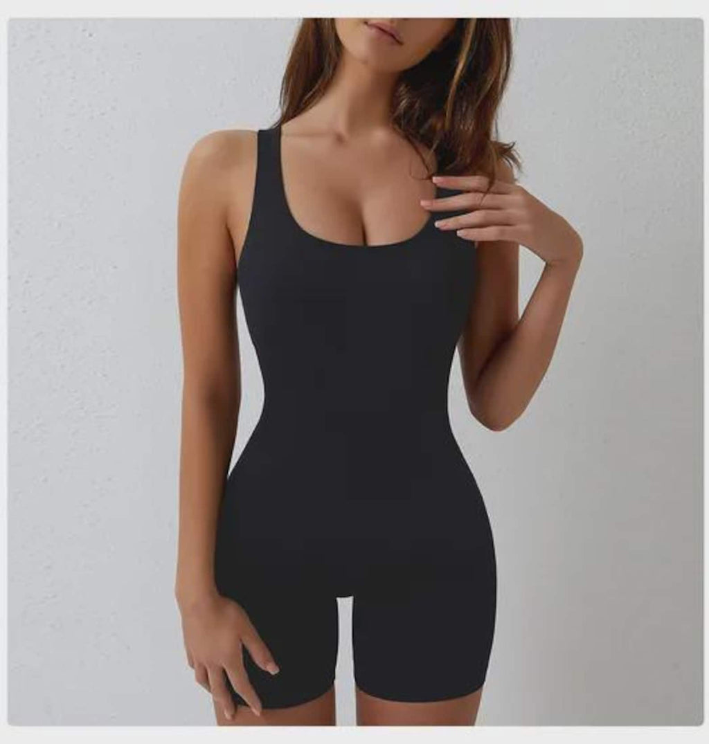 Women’s Yoga Bodysuit | Digital PDF Sewing Pattern (XS–2XL, A4 Print)